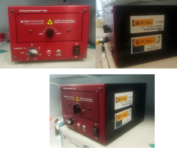 Upgrade of UV / Ozone cleaner for NanoeNabler